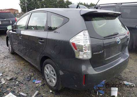 2012 Toyota Prius V Three from USA, damaged, VIN JTDZN3EUXC3182458